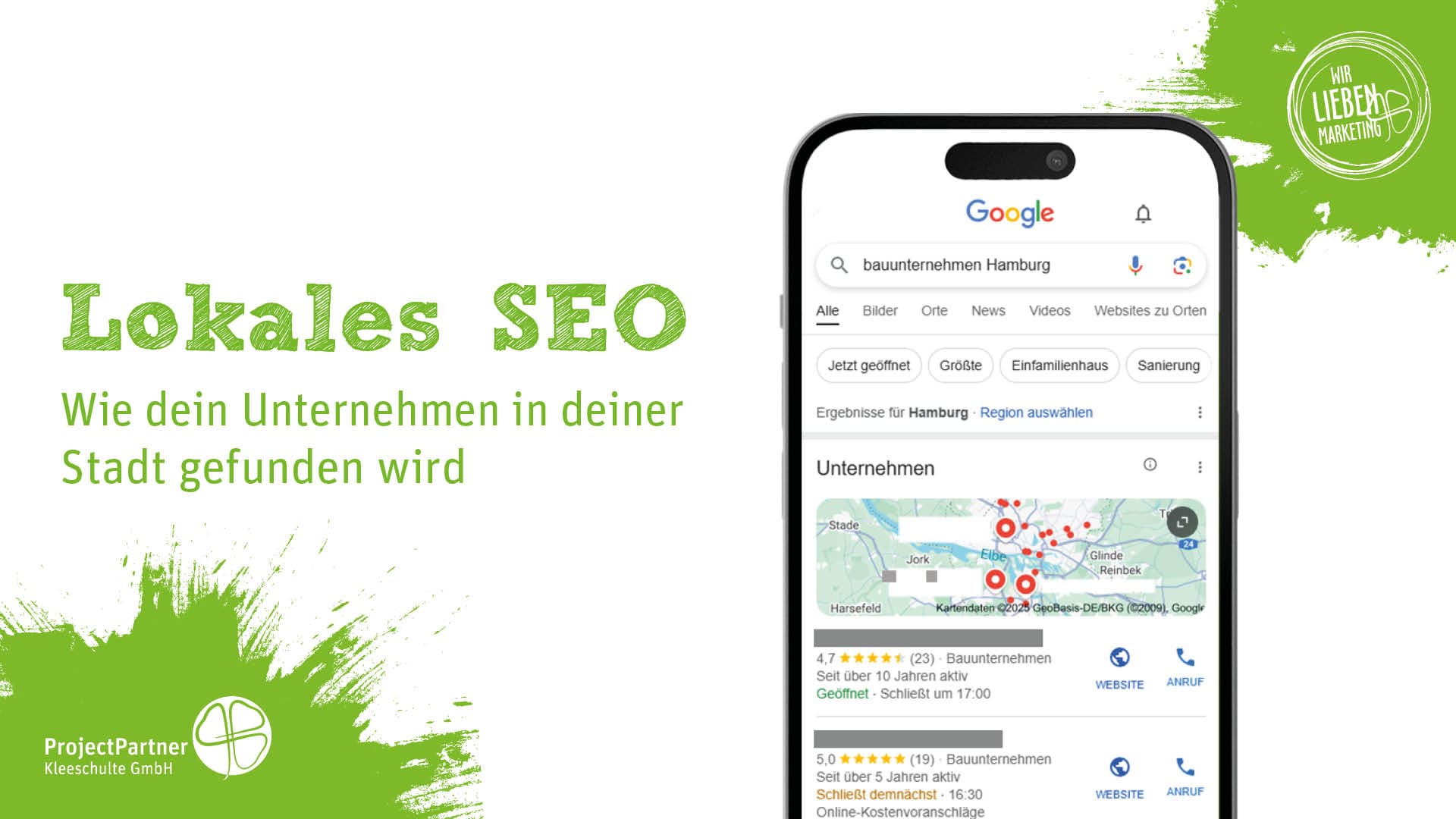 Lokales SEO: Wie dein Unternehmen in deiner Stadt gefunden wird.