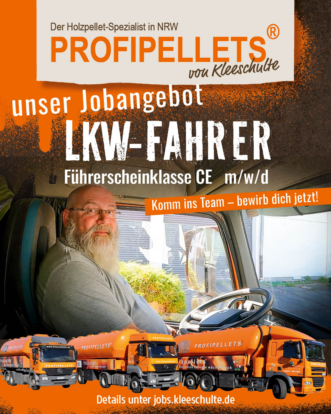 Instagram Beitrag LKW Fahrer Beispiel Social Recruiting auf Instagram