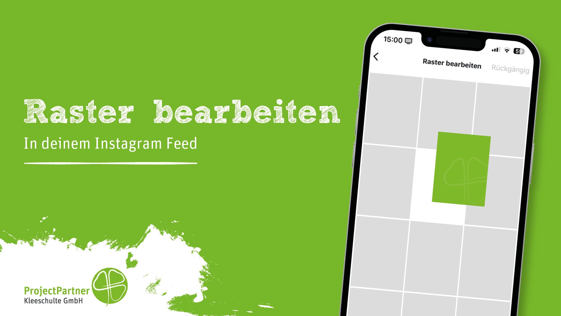 Instagram Raster ändern